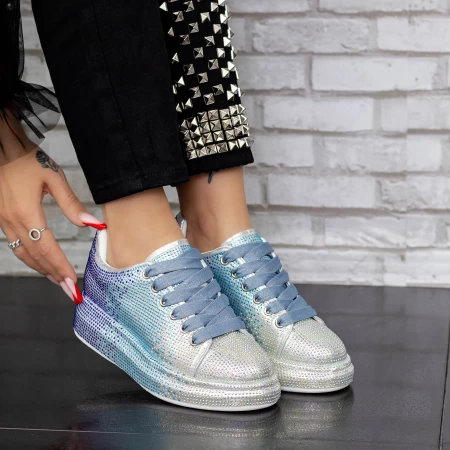 Frauen Sportschuhe 2xj85 hellblau Mei