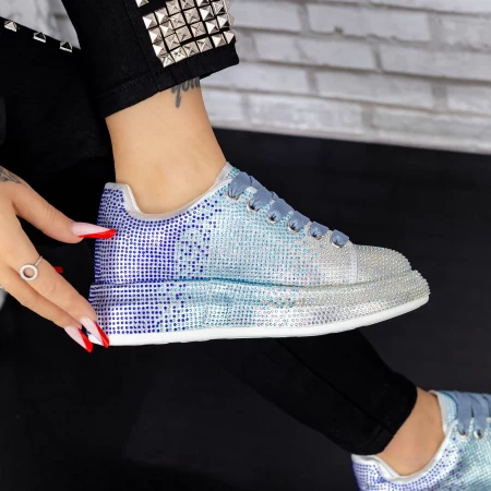 Frauen Sportschuhe 2xj85 hellblau Mei