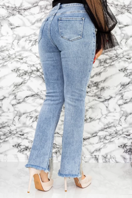 Frauen Jeans ZX3331 Blau Fartfallin