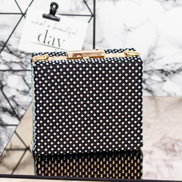 Schwarze XS-168-Handtasche FORSETI