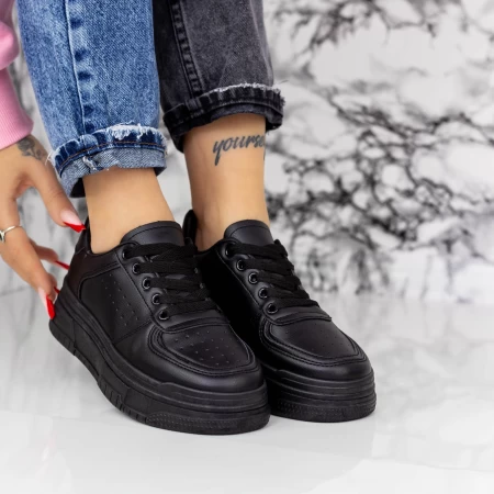 Frauen Sportschuhe Q106 Schwarz | KK & VV