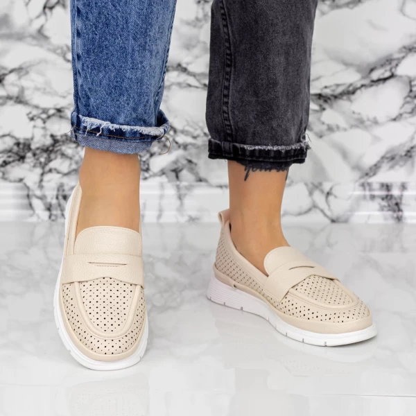 Frauenschuhe jeden Tag 2 km2 Beige Mei