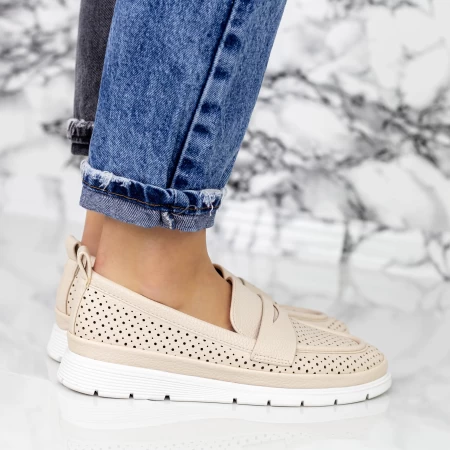 Frauenschuhe jeden Tag 2 km2 Beige Mei