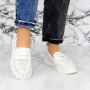 Frauenschuhe jeden Tag 2 km2 Weiß Mei