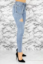 Frauen Jeans 50710 Blau Mode
