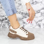Frauen 2n36 Khaki-Biała Sportschuhe Mei