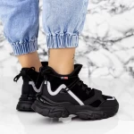 Frauen 2WL85 Sportschuhe schwarz Mei