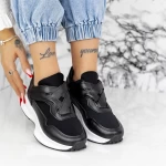 Frauen Sportschuhe 2xj92-1 Schwarz | Mei