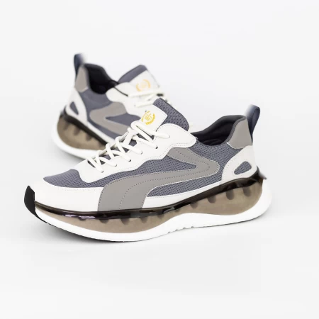 Herren Sportschuhe 22123-37 Grau Franco Gerardo