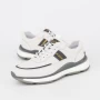 Herren Sportschuhe 33706 Weißgrau Franco Gerardo