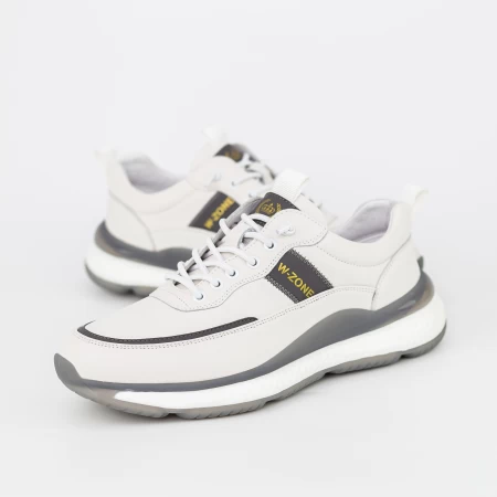 Herren Sportschuhe 33706 Weißgrau Franco Gerardo