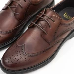 Herrenschuhe 1D7375 Brown Eldemas