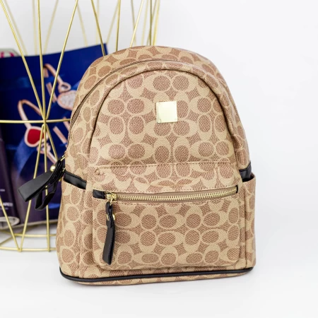 Rucksacktasche für Frauen 800-2 Khaki | Mode