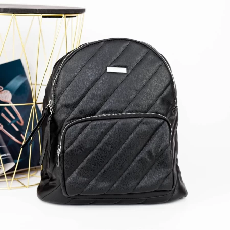 Rucksacktasche für Frauen XWL-93787 Schwarz | Mode
