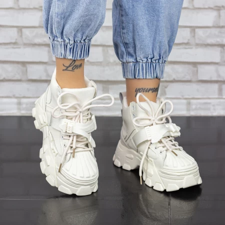 M12 Weiße Stiefel Mei