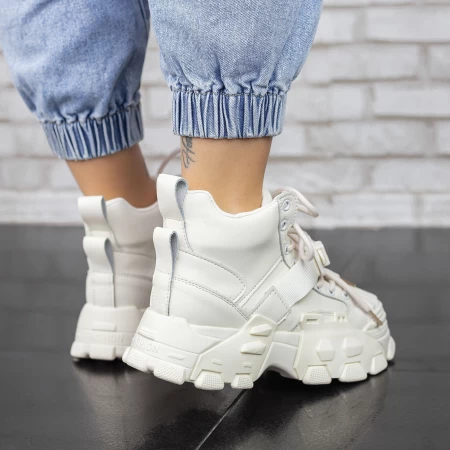 M12 Weiße Stiefel Mei