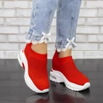 Sportschuhe auf der 2mx1 -Plattform rot | Mei