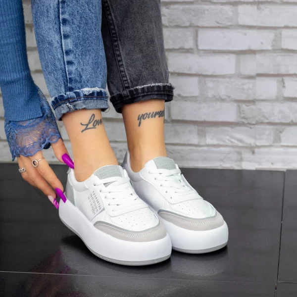 Frauen Sportschuhe 511 Weißgrau Mode