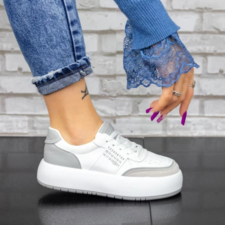 Frauen Sportschuhe 511 Weißgrau Mode