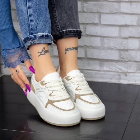 Frauen Sportschuhe 508 Khaki-Beżowy | Mode
