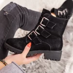 Schwarze MX119A -Stiefel Mei