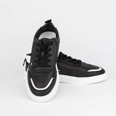 Herren Sportschuhe D969 Schwarz Se7en