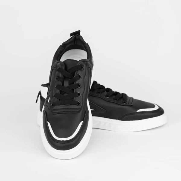 Herren Sportschuhe D969 Schwarz Se7en