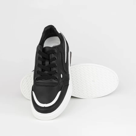 Herren Sportschuhe D969 Schwarz Se7en