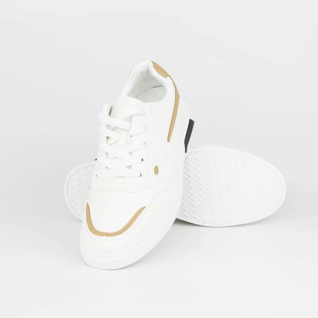 Herren Sportschuhe D969 Weiß | Se7en