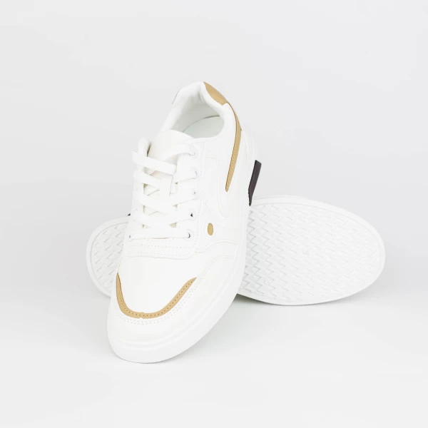 Herren Sportschuhe D969 Weiß | Se7en