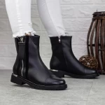 ZP1901 Schwarze Stiefel Mei