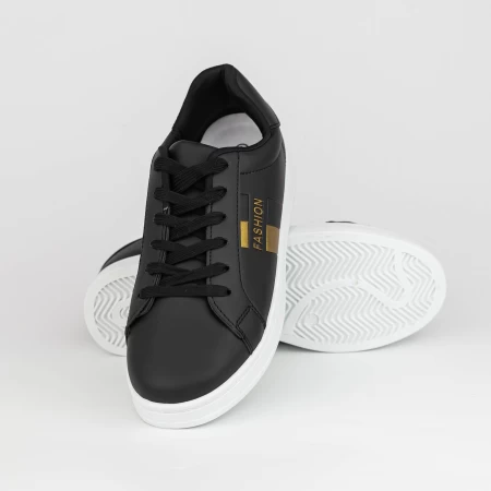 Herren Sportschuhe D995 Schwarz Se7en