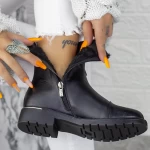 ZP1901 Schwarze Stiefel Mei