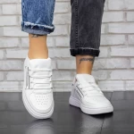 Frauen Sportschuhe 2m7 Weiß und Schwarz Mei