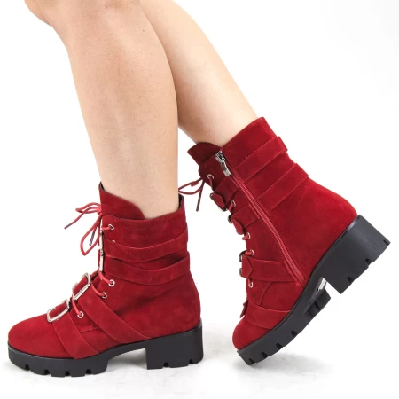 ZP1931B -Stiefel rot Mei