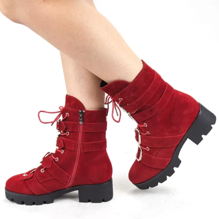 ZP1931B -Stiefel rot Mei