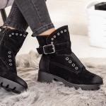 ZP1961 Schwarze Stiefel Mei