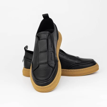 Herrenschuhe jeden Tag 8689 Schwarz | Franco Gerardo