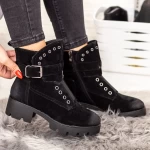 ZP1961 Schwarze Stiefel Mei