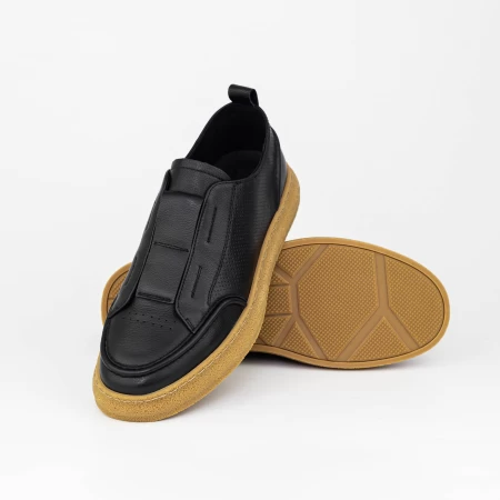 Herrenschuhe jeden Tag 8689 Schwarz | Franco Gerardo
