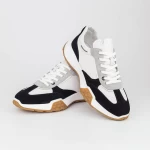 Herren Sportschuhe 8606 Weißschwarz Franco Gerardo
