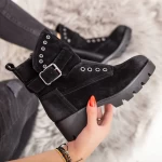ZP1961 Schwarze Stiefel Mei