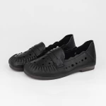 Frauenschuhe jeden Tag 8120 Schwarz Gebildet