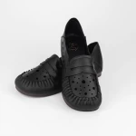 Frauenschuhe jeden Tag 8120 Schwarz Gebildet