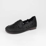 Frauenschuhe jeden Tag 8120 Schwarz Gebildet