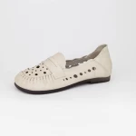 Frauenschuhe jeden Tag 8120 Creme Gebildet