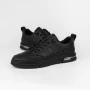Herren Sportschuhe 7662 Schwarz | Franco Gerardo
