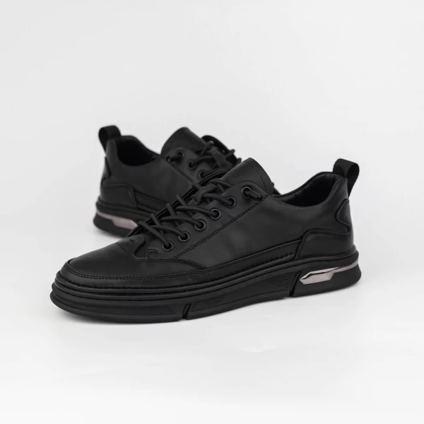 Herren Sportschuhe 7662 Schwarz | Franco Gerardo