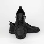 Herren Sportschuhe 7662 Schwarz | Franco Gerardo