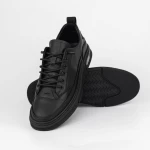 Herren Sportschuhe 7662 Schwarz | Franco Gerardo